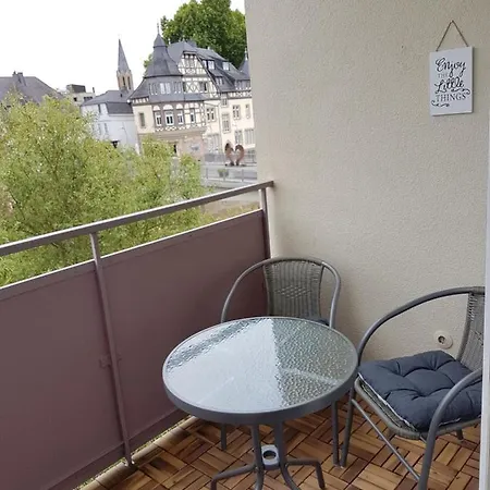 4L Riverside - Naheblick im Herzen der Bad Kreuznacher Altstadt Exterior foto